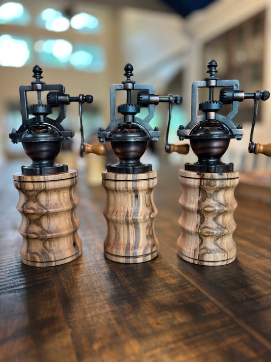 Antique Style Pepper Mills