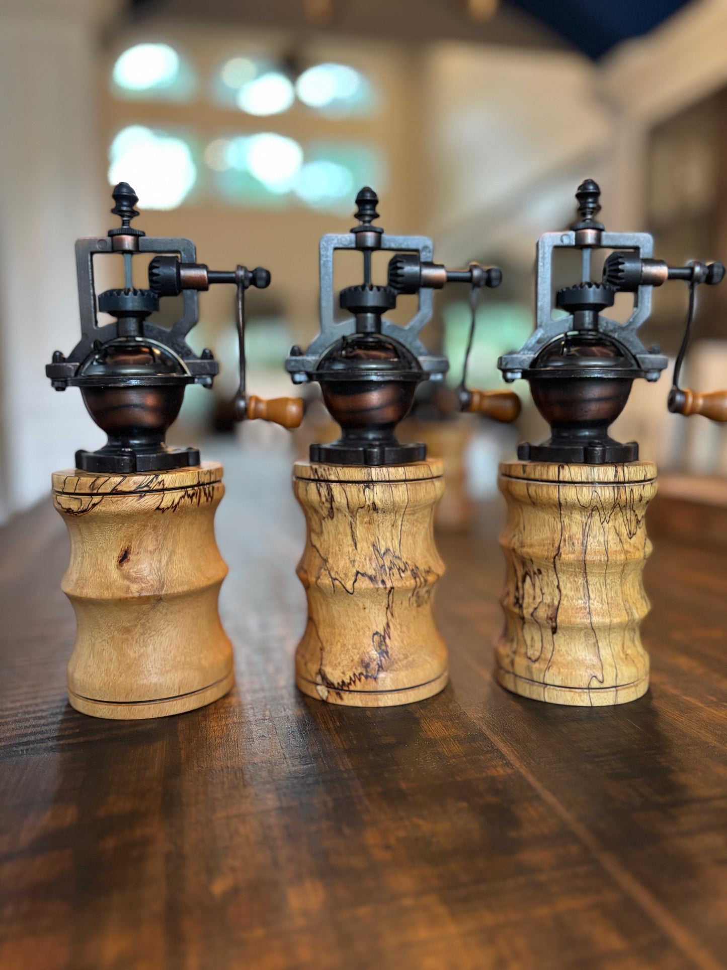 Antique Style Pepper Mills