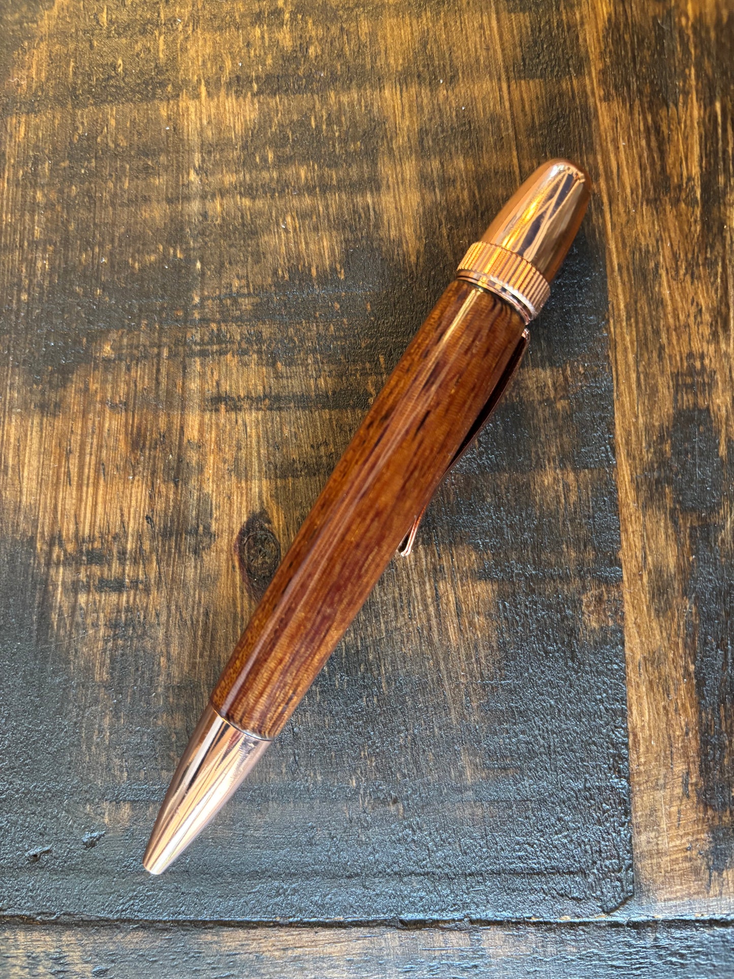 Custom Angelique Wood Atlas Style Pen
