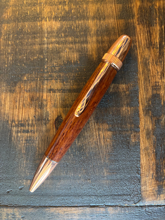 Custom Angelique Wood Atlas Style Pen