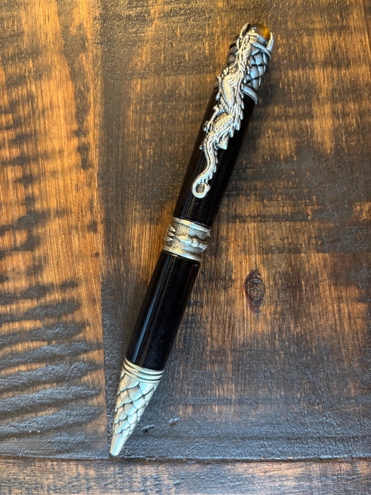 Executive Style Dragon Wood Pen