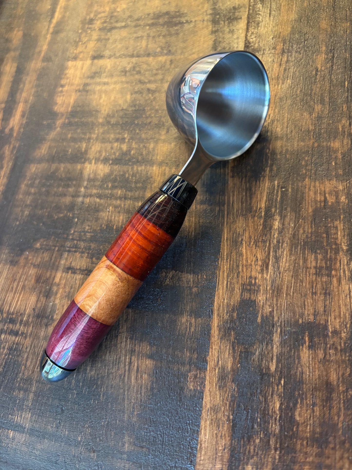 Premium Wood Handle Coffee Scoop