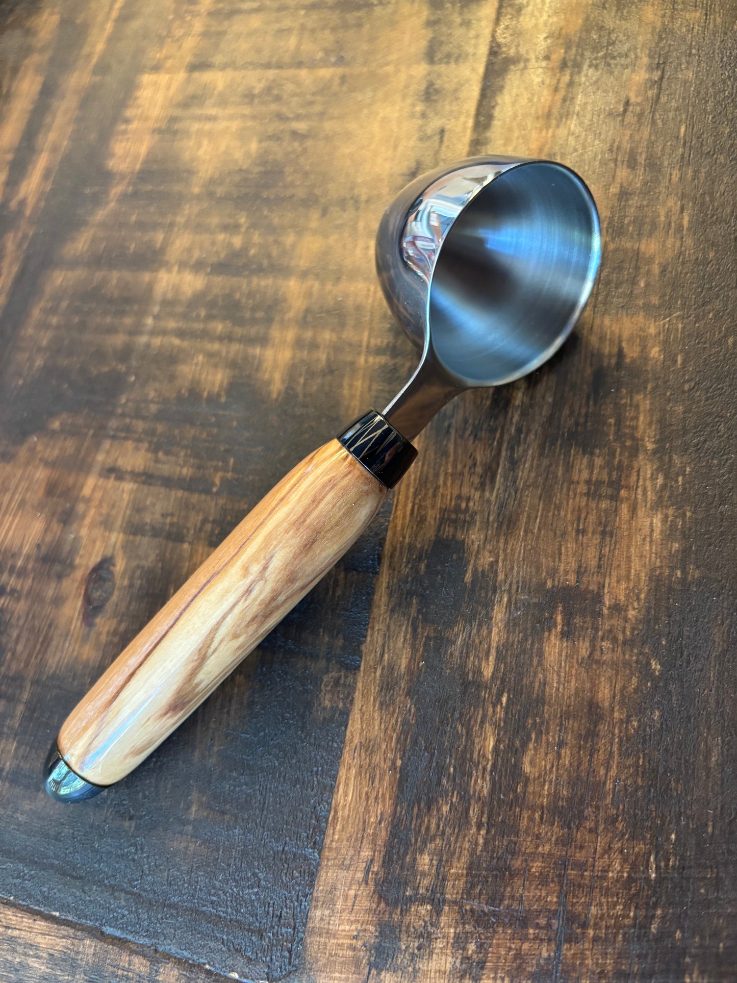 Premium Wood Handle Coffee Scoop