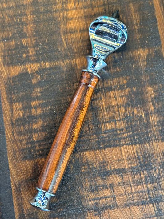 Custom Wood Handle Fusion Razor