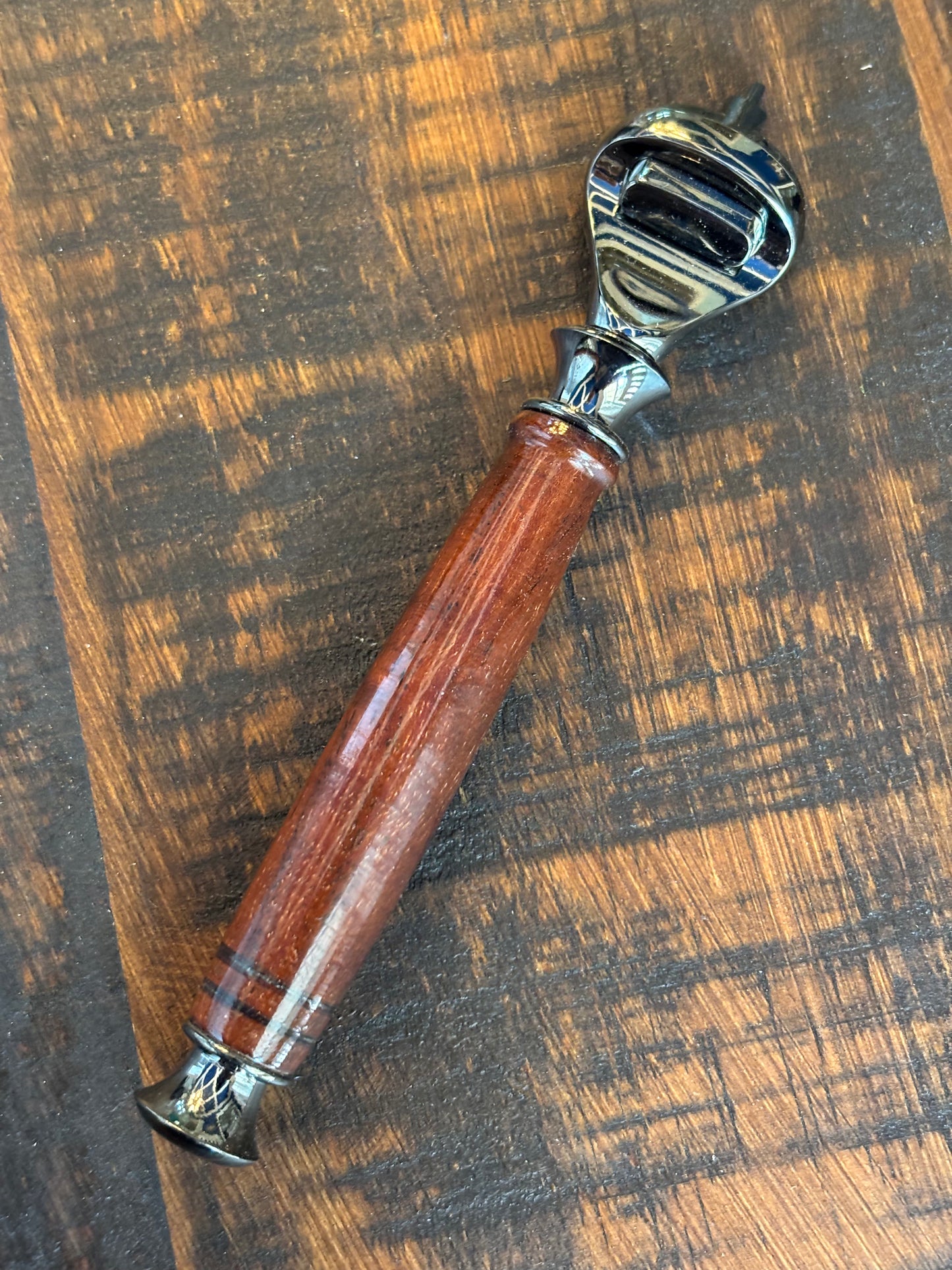 Custom Wood Handle Fusion Razor
