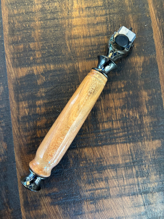 Handmade Wood Handle Mach3 Razor