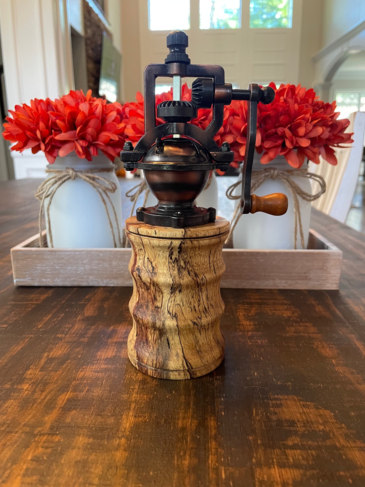 Handmade Antique Style Pepper or Salt Grinders