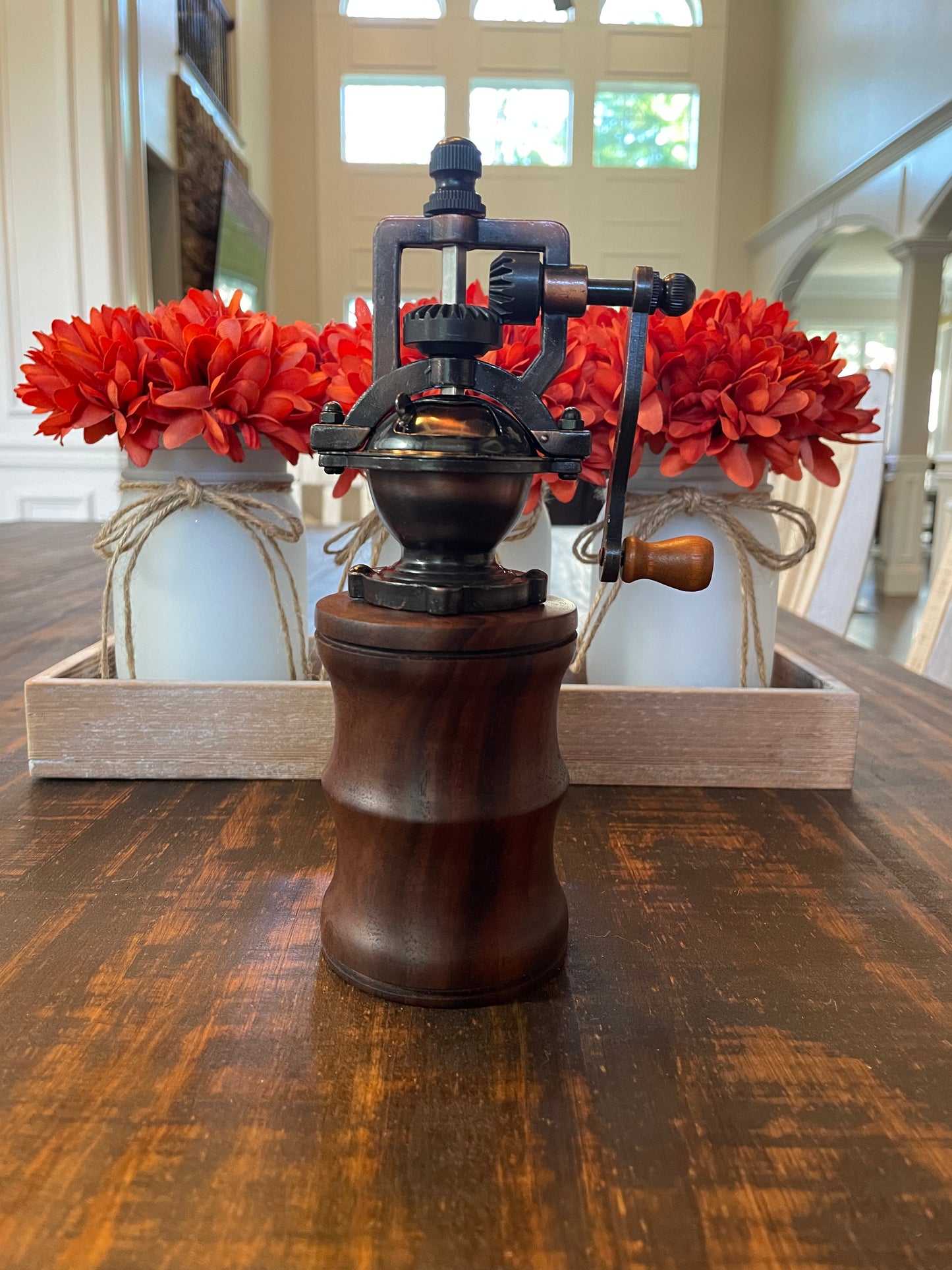 Handmade Antique Style Pepper/Salt Grinders