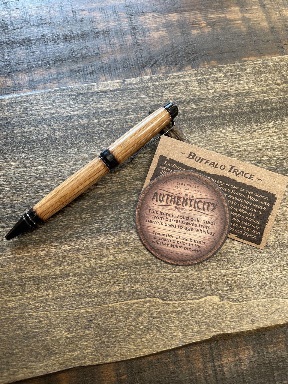 Buffalo Trace Bourbon Barrel Pen