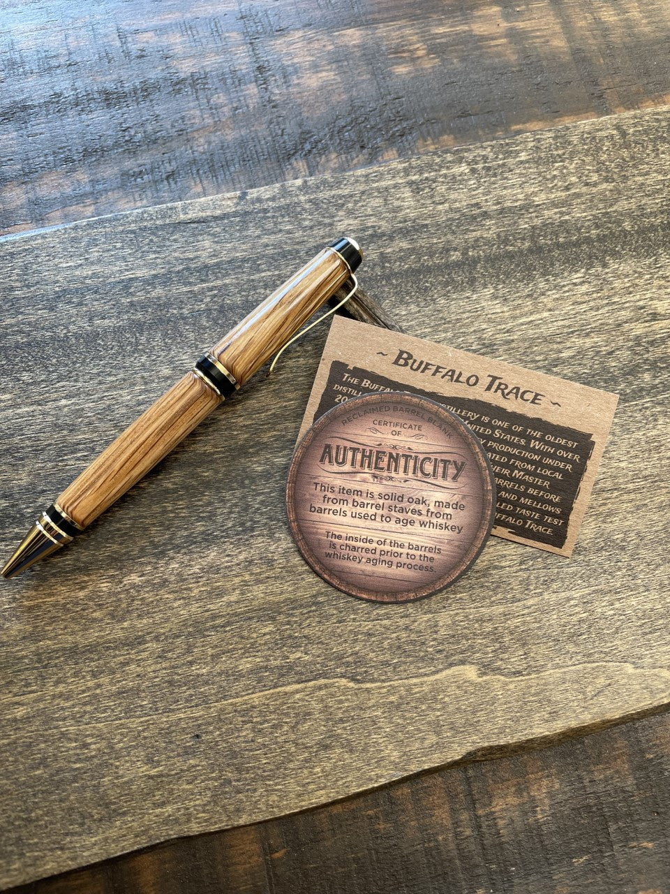 Buffalo Trace Bourbon Barrel Pen