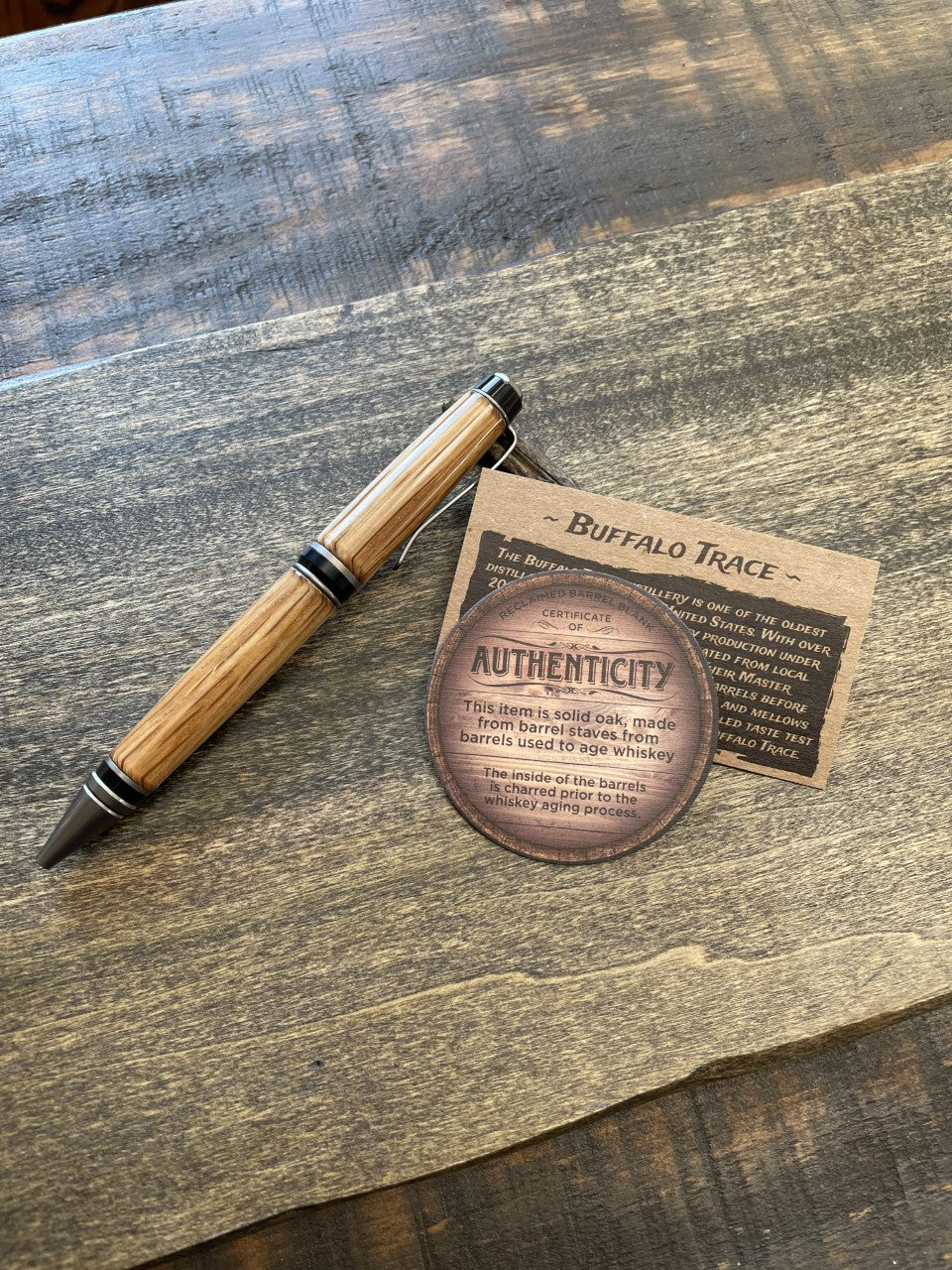 Buffalo Trace Bourbon Barrel Pen