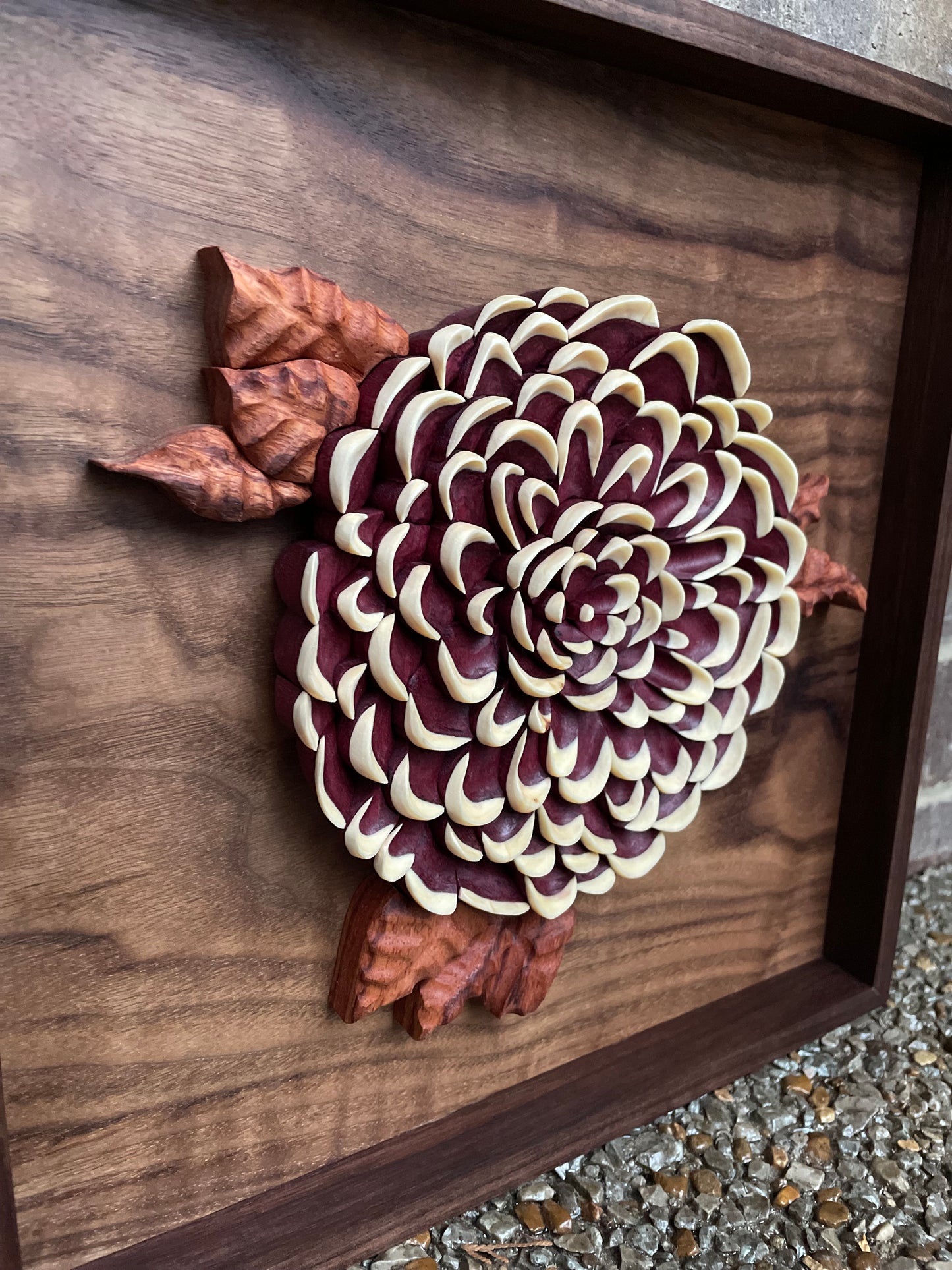 “Abundance” Wood Art