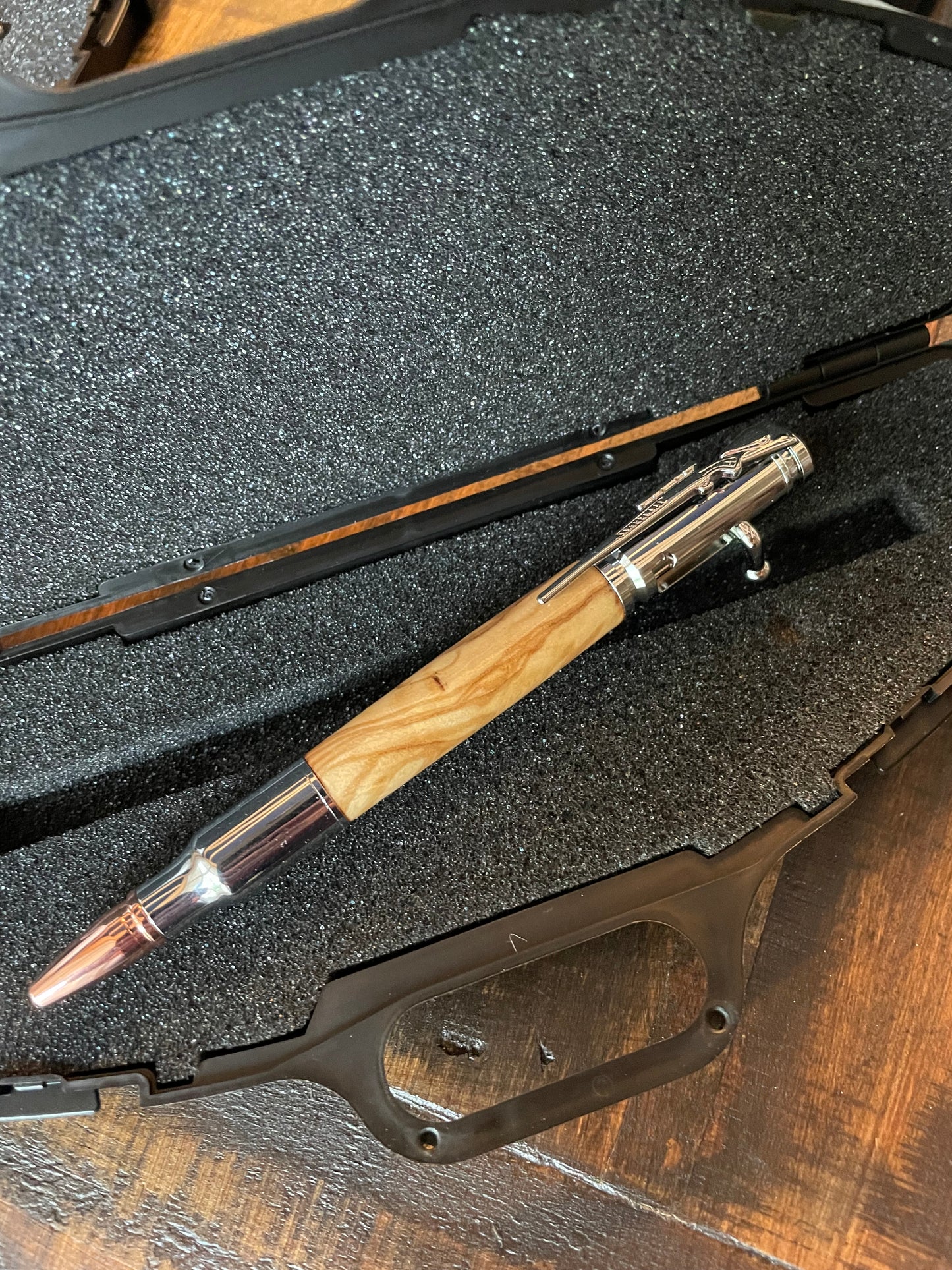 Bolt Action Pen with Rifle Case