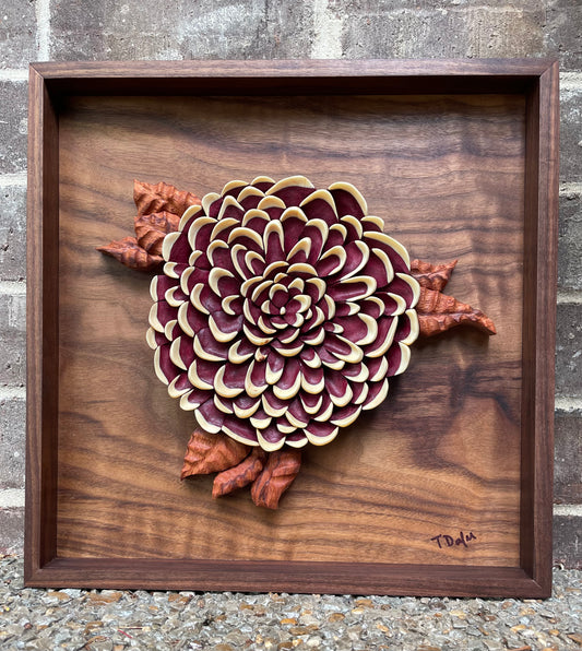 “Abundance” Wood Art