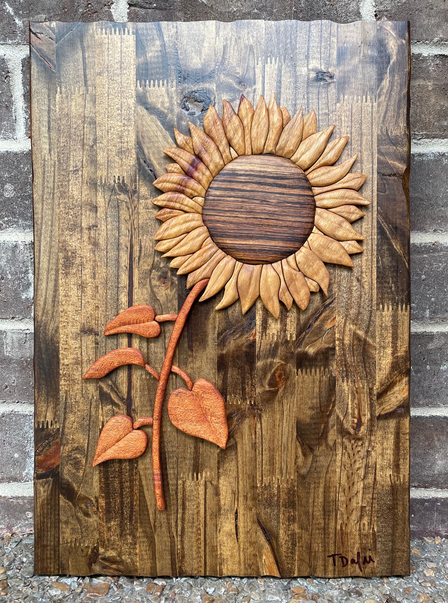 Handmade Wood Wall Art - “Growth”