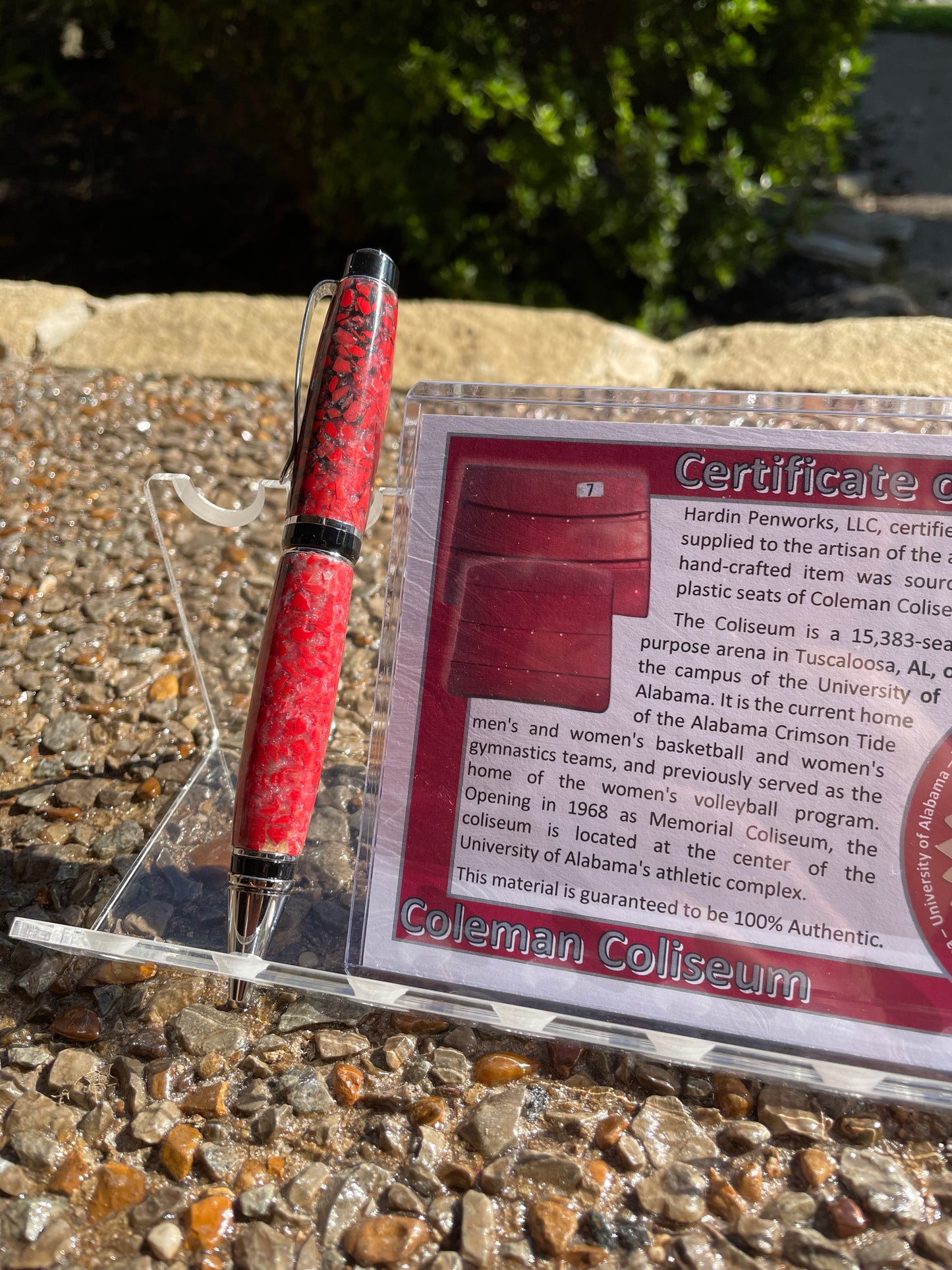 Stadium Series - Handmade Alabama Crimson Tide Pen