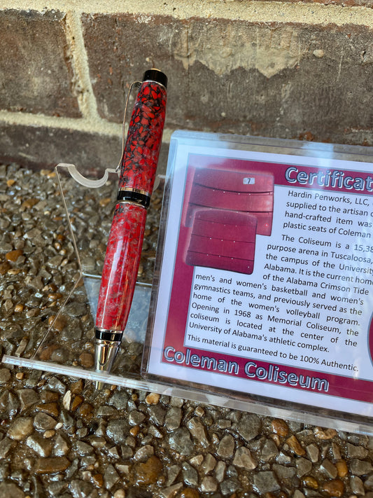 Stadium Series - Handmade Alabama Crimson Tide Pen