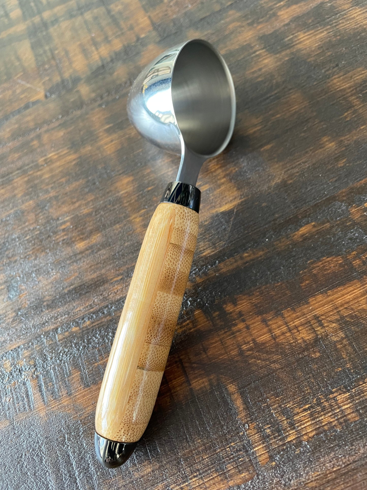 Premium Wood Handle Coffee Scoop