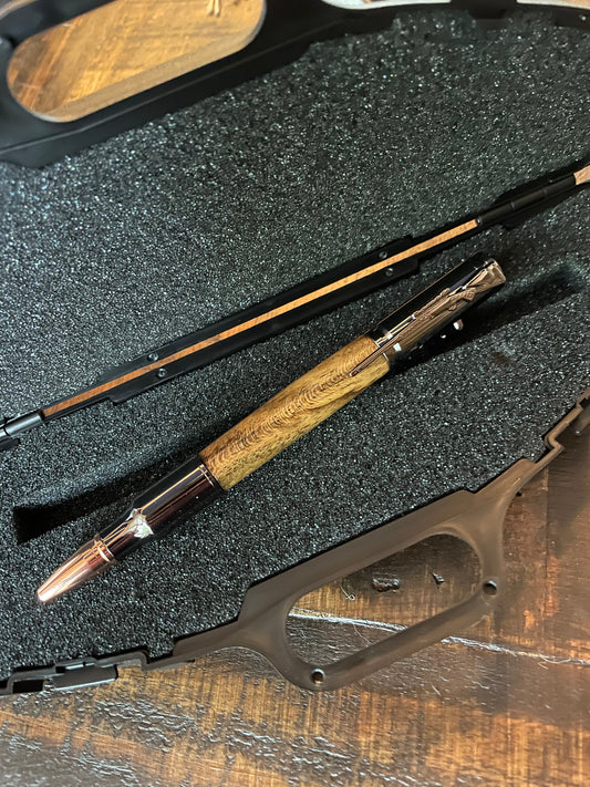 Bolt Action Pen with Rifle Case