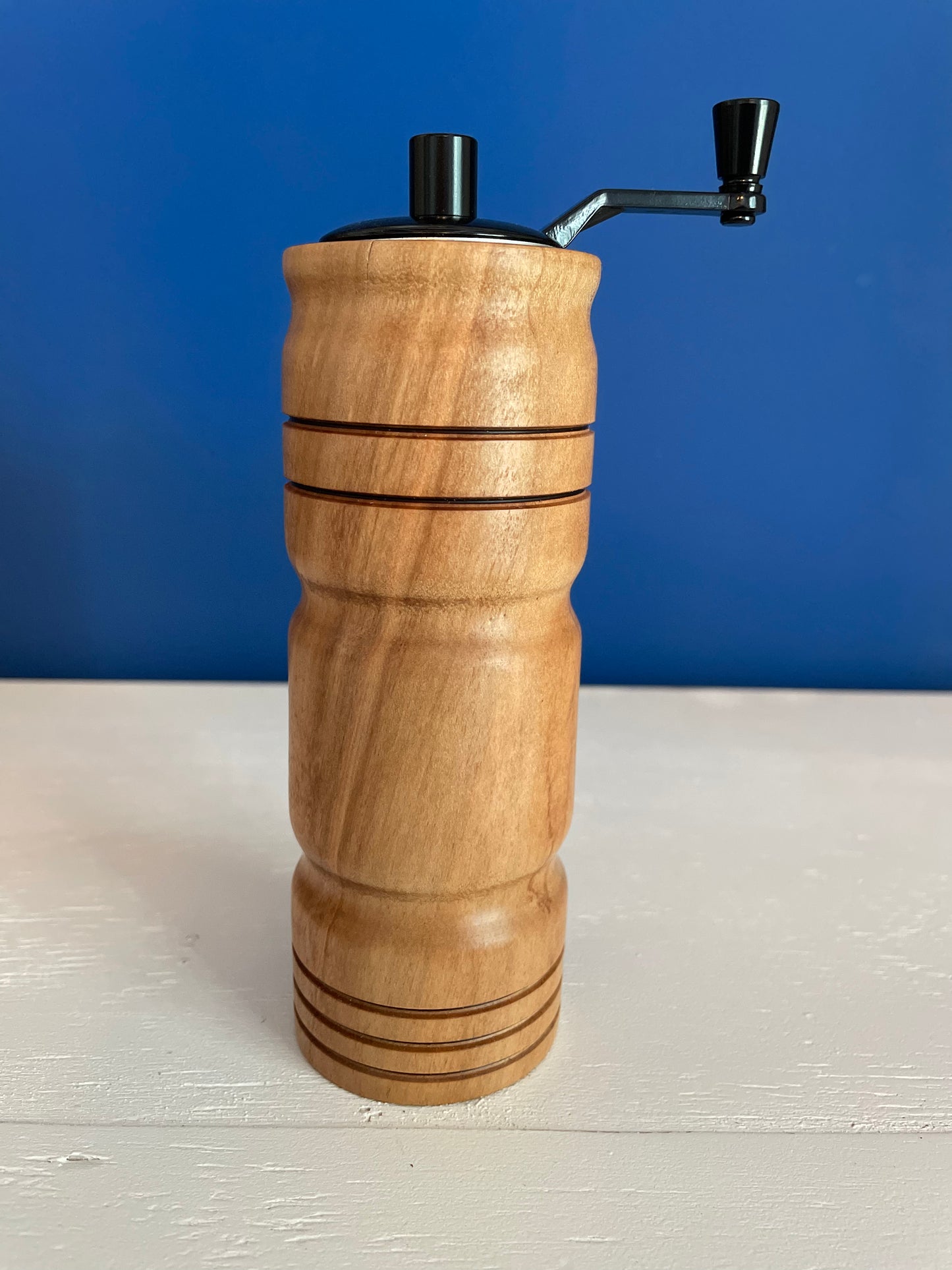 Beautiful Hand Crank Pepper Mill and Salt Grinder