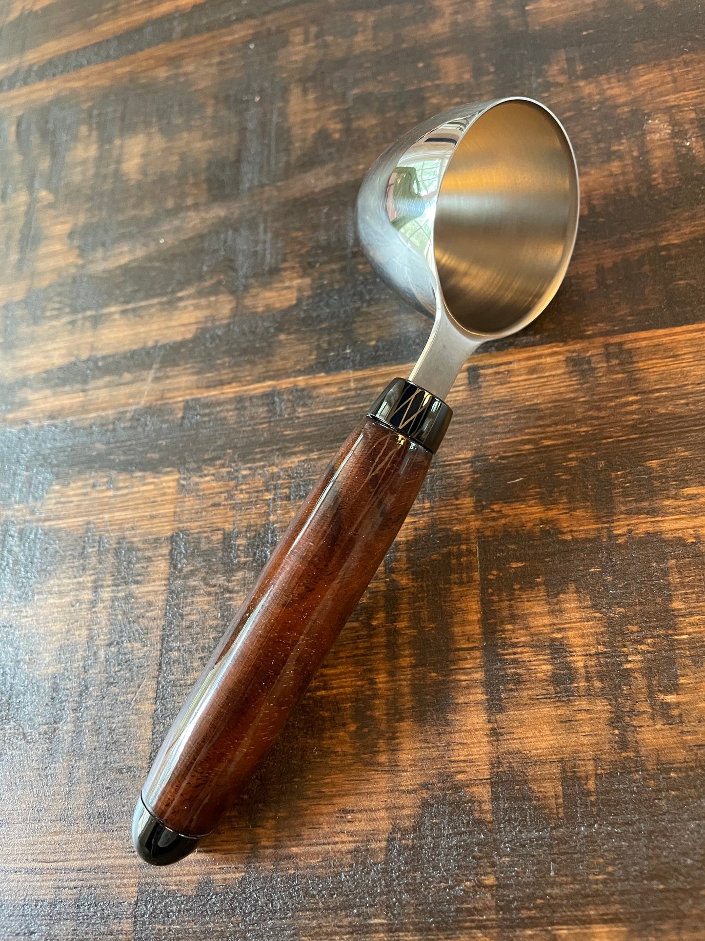 Premium Wood Handle Coffee Scoop