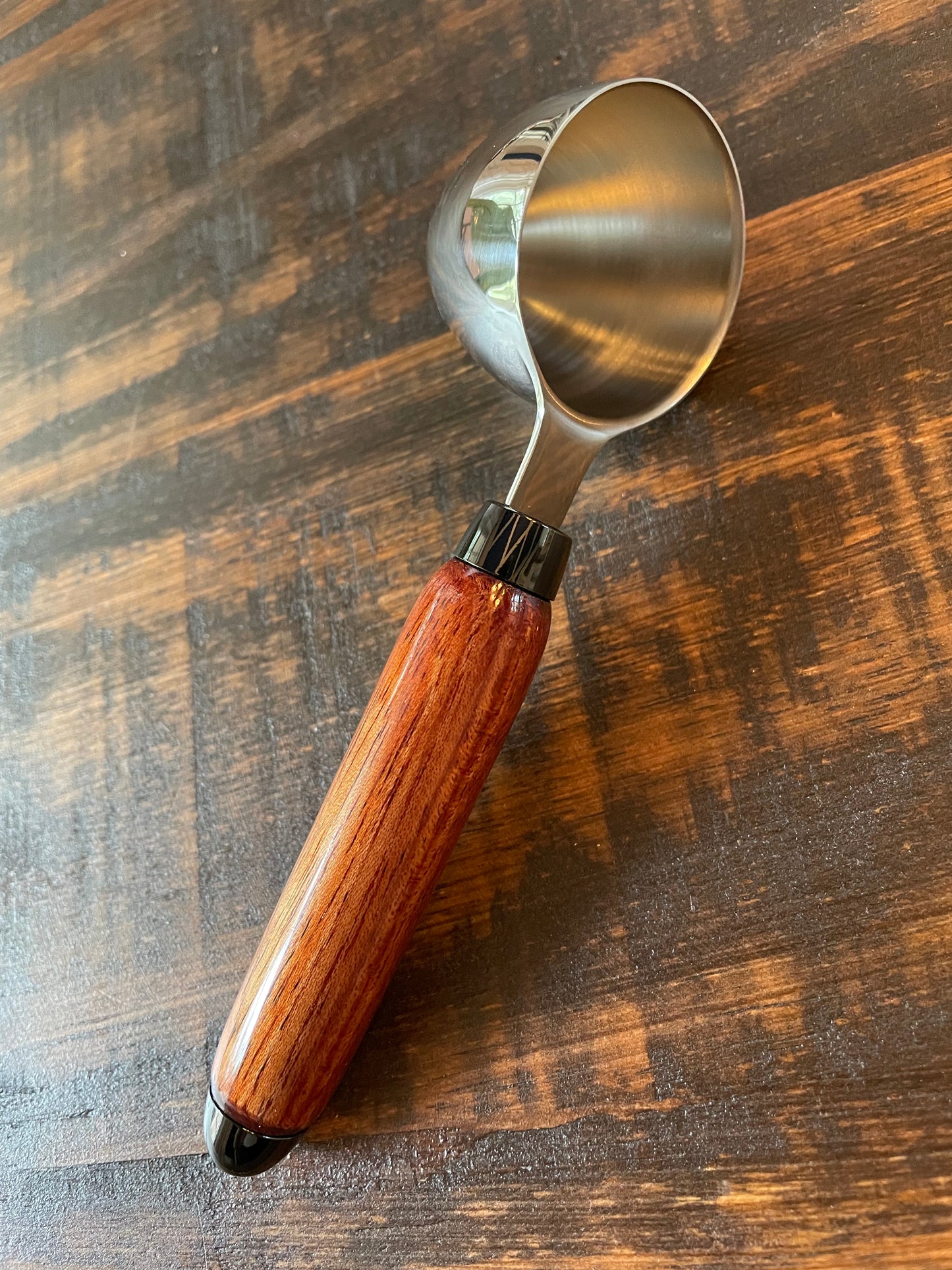 Premium Wood Handle Coffee Scoop