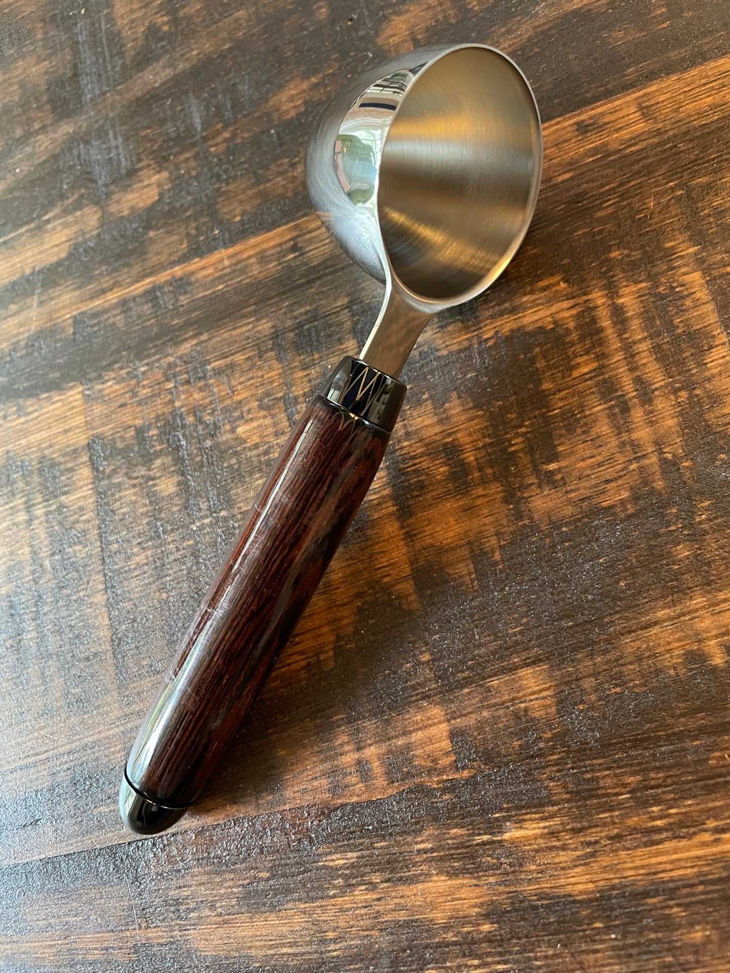 Premium Wood Handle Coffee Scoop