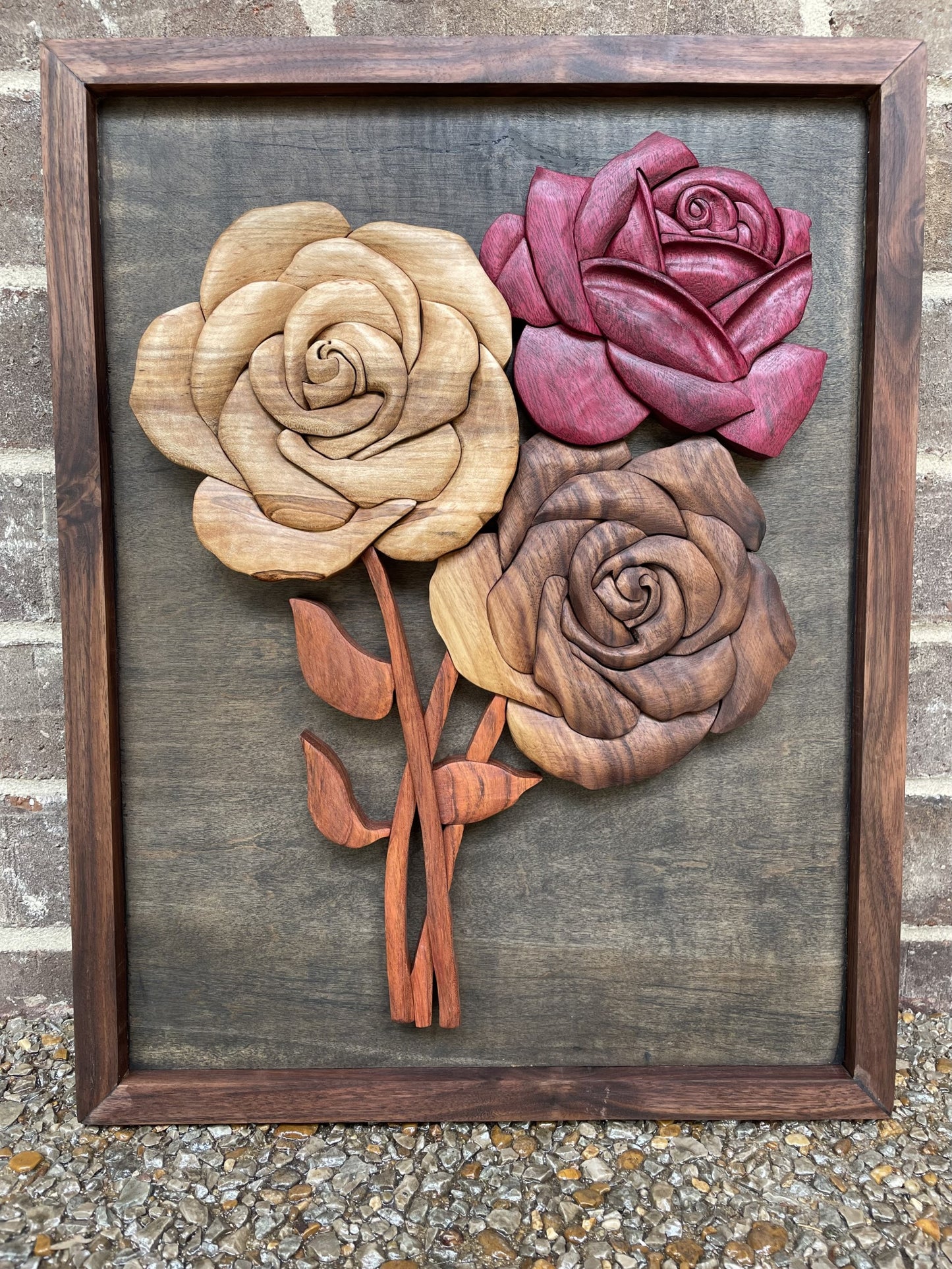 Handmade Wood Wall Art - “Approachable”