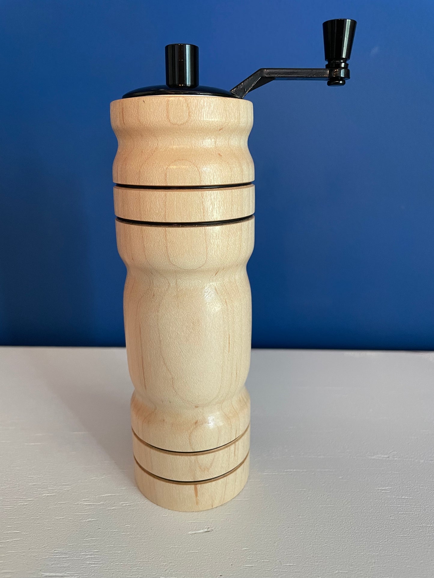 Beautiful Hand Crank Pepper Mill and Salt Grinder