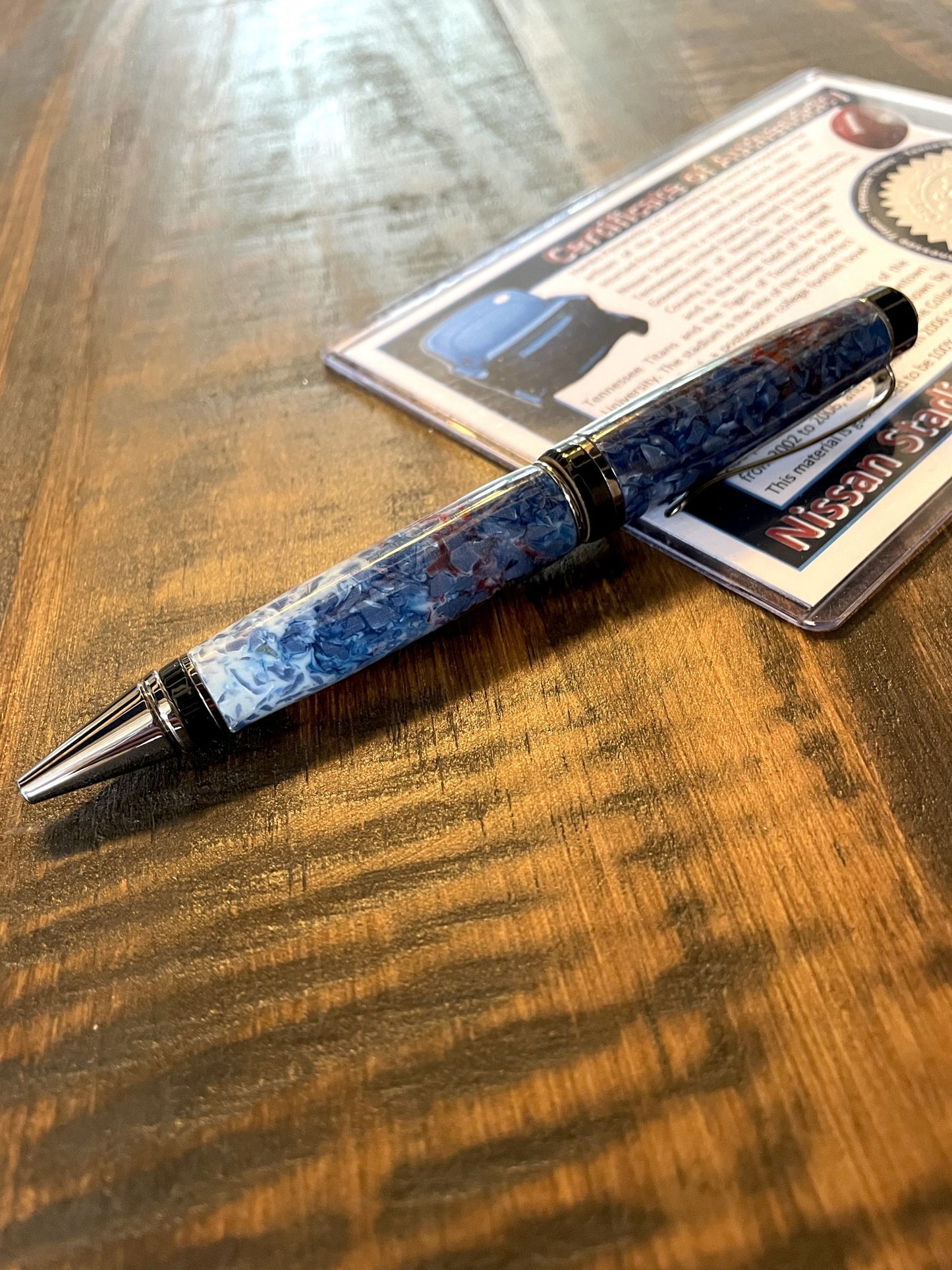 Stadium Series - Handmade Tennessee Titans Pen