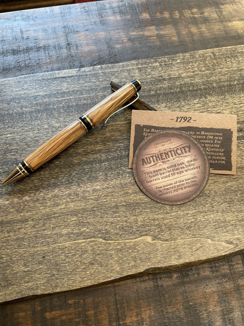 1792 Bourbon Barrel Pen