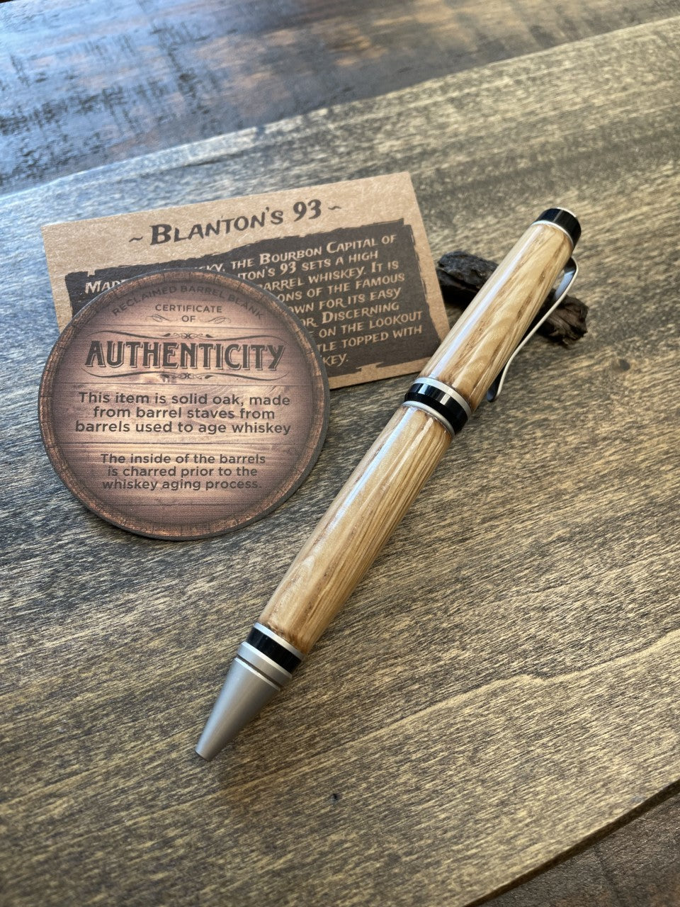 Blanton's Bourbon Barrel Pen