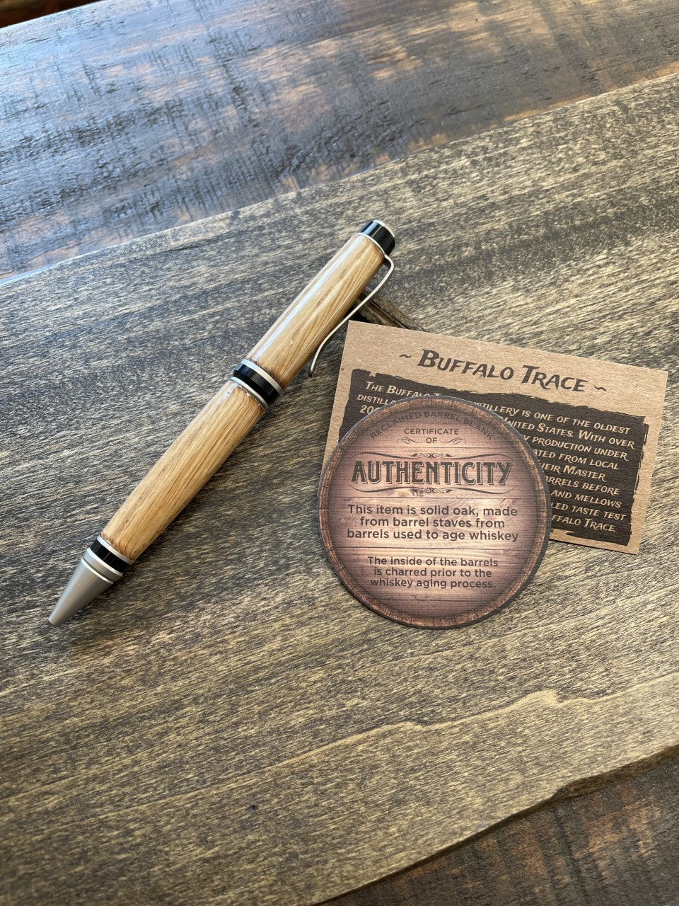 Buffalo Trace Bourbon Barrel Pen