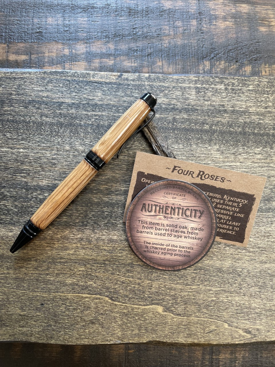 Four Roses Bourbon Barrel Pen