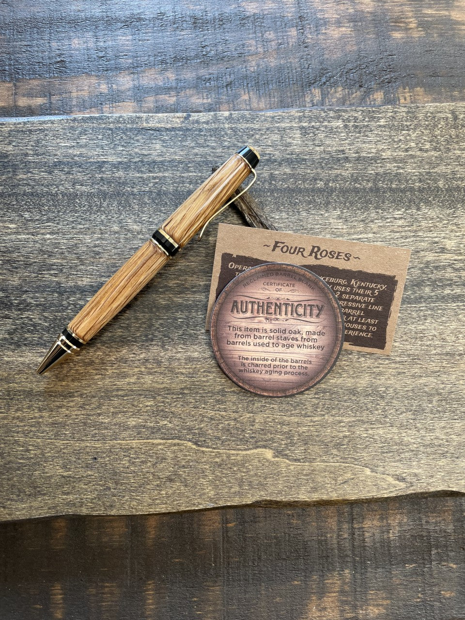 Four Roses Bourbon Barrel Pen