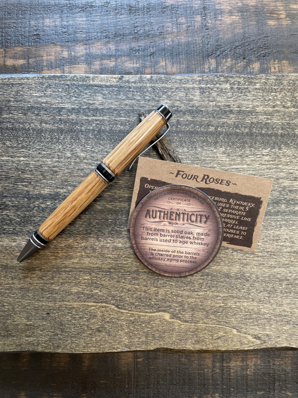 Four Roses Bourbon Barrel Pen