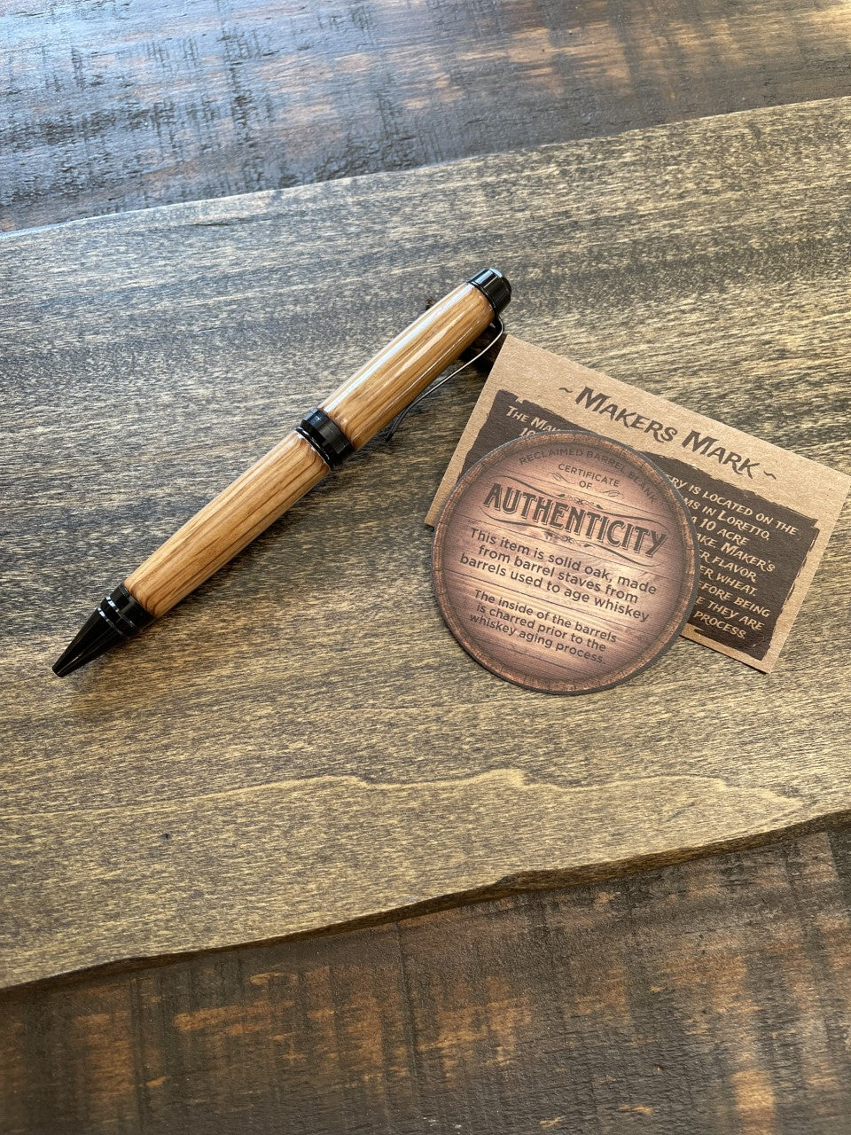 Maker's Mark Bourbon Barrel Pen