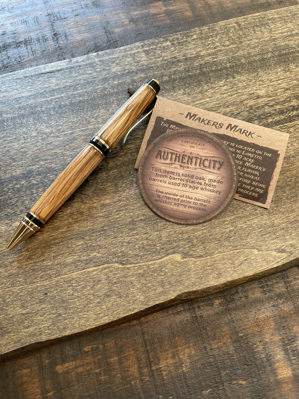 Maker's Mark Bourbon Barrel Pen