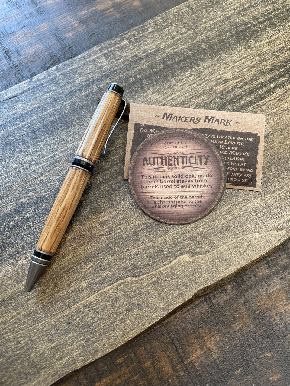 Maker's Mark Bourbon Barrel Pen