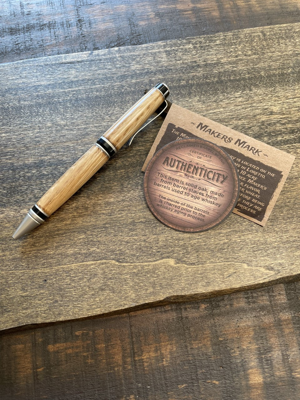 Maker's Mark Bourbon Barrel Pen