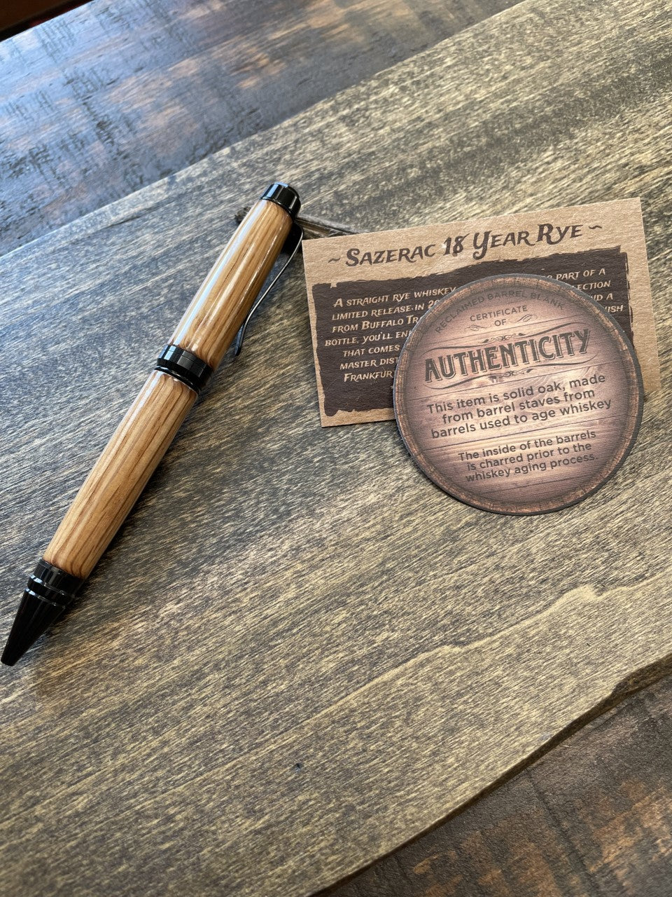 Rare 18 Year Sazerac Rye Bourbon Barrel Pen