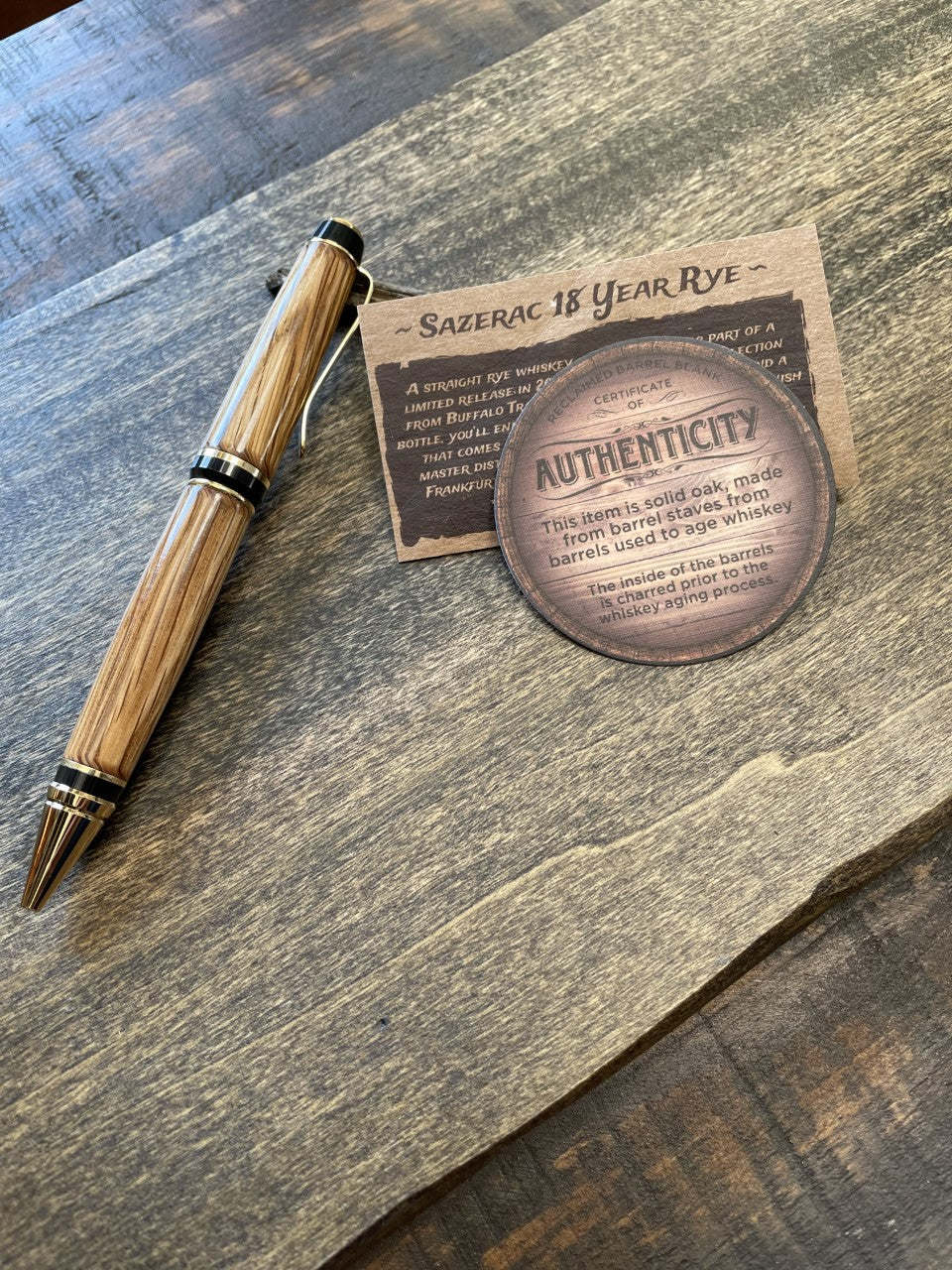 Rare 18 Year Sazerac Rye Bourbon Barrel Pen