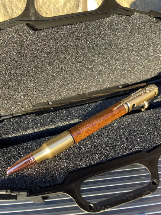 Bolt Action Pen with Rifle Case