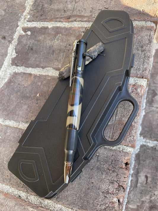 Bolt Action Pen with Rifle Case