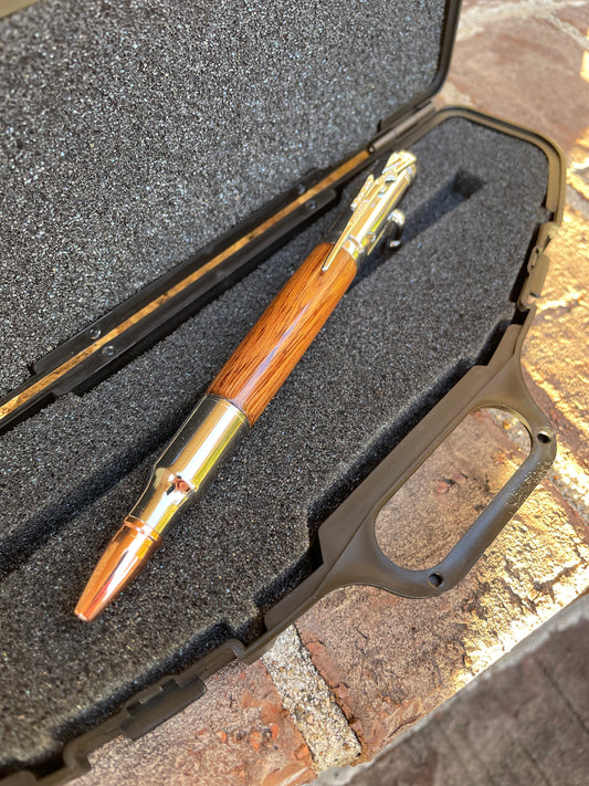 Bolt Action Pen with Rifle Case