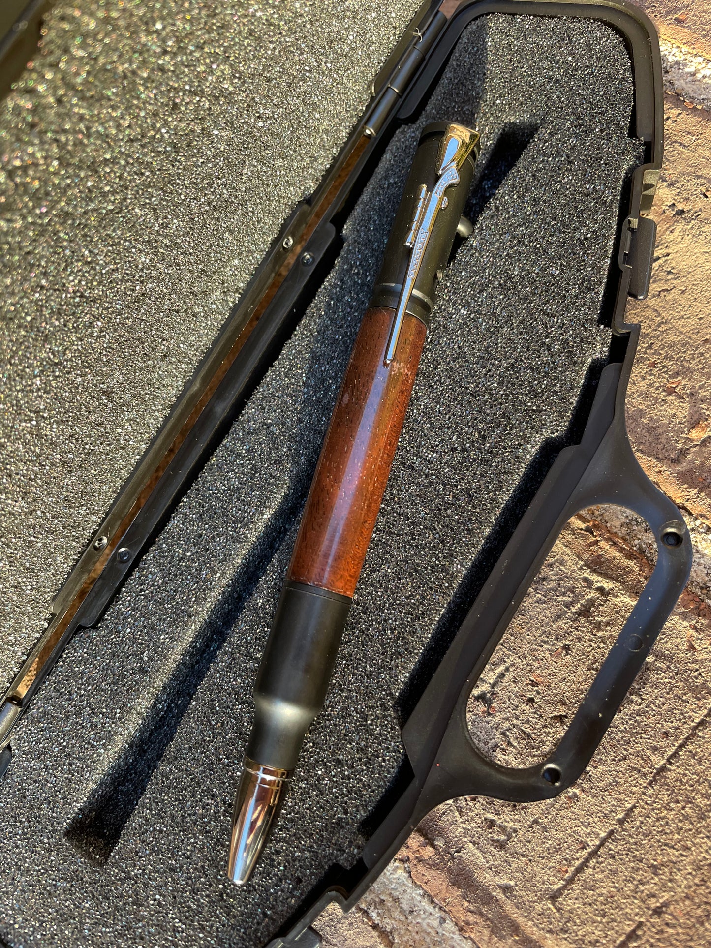 Bolt Action Pen with Rifle Case