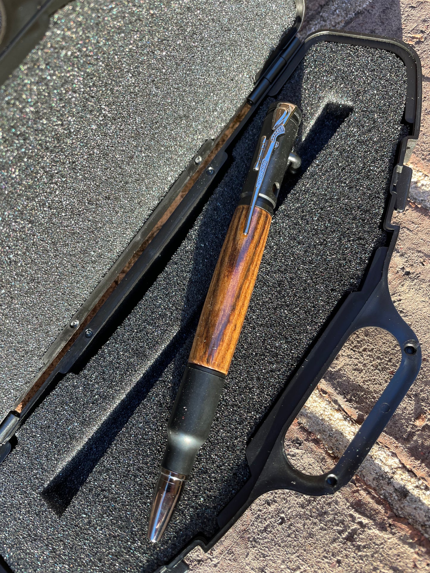 Bolt Action Pen with Rifle Case