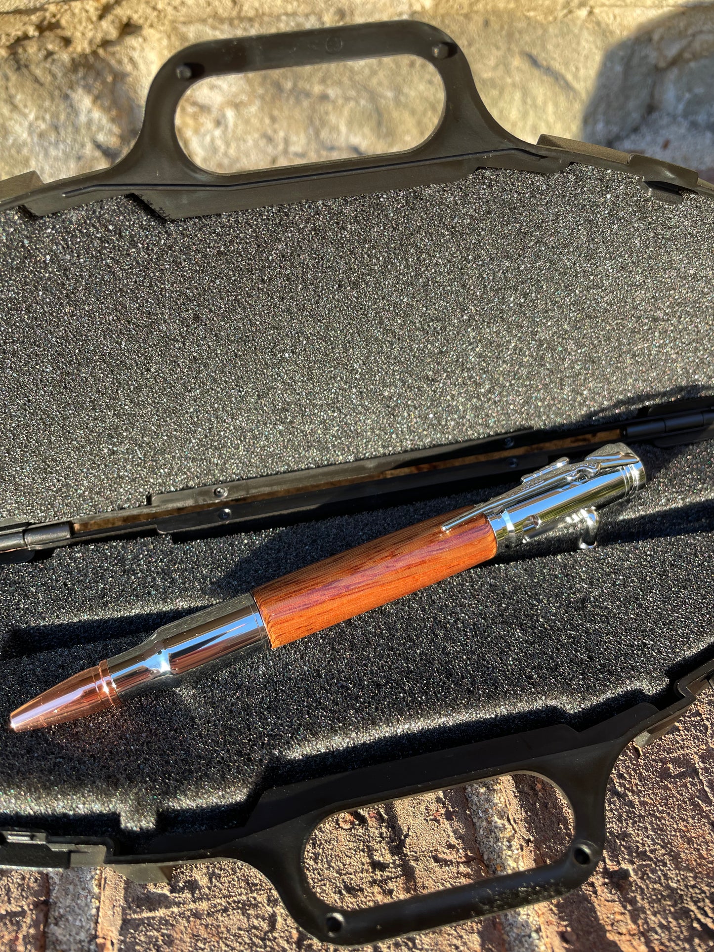 Bolt Action Pen with Rifle Case